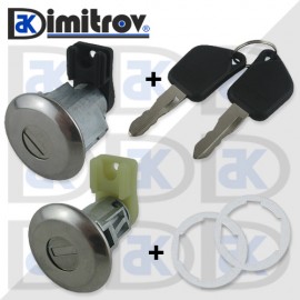 Комплект заключващи патрони предна врата Peugeot 106 205 405